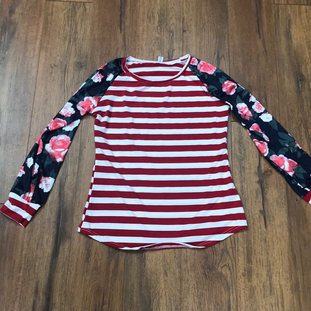 Women’s raglan long sleeve shirt